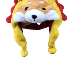 なりきりキャップ　シーサー（青・赤）