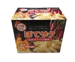 ぽてザク島唐辛子マヨ箱（１８ｇ✕４袋）