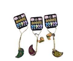 金根付まが玉金メッキリアルシシ