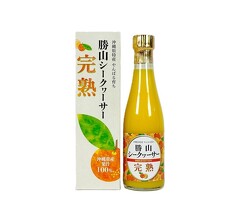 勝山シークヮーサー完熟　１００％　３００ｍｌ