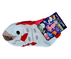 深海フレンズ　キッズソックス　リュウグウノツカイ　ＳＩＺＥ１３～１８ｃｍ