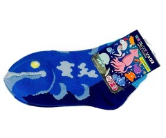 深海フレンズ　キッズソックス　シーラカンス　ＳＩＺＥ１３～１８ｃｍ