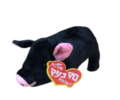 マシュマロマスコット　黒ブタ