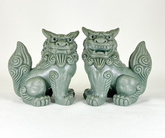 黒石獅子
