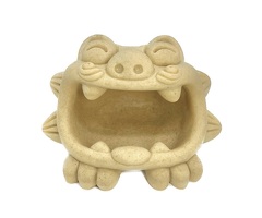 笑い福シーサー（灰皿）　