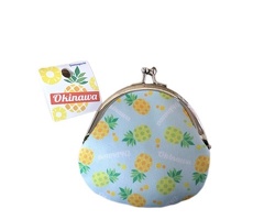 がまぐち（小）ＯＫＩＮＡＷＡパイン　ブルー