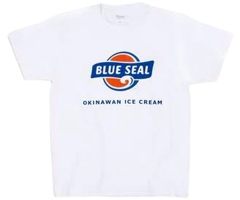 Ｔシャツ　ブルーシール　ロゴ　ホワイト　ＳＩＺＥ１２０