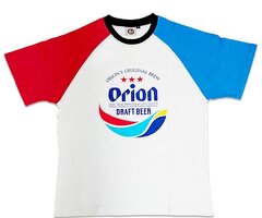 オリオンＴシャツ赤×青ツートン（Ｓ・Ｍ・Ｌ・ＬＬ）
