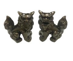 琉球黒金獅子　
