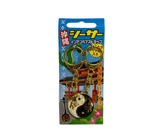 インヤンペアＫＨ　シーサー　黒×白
